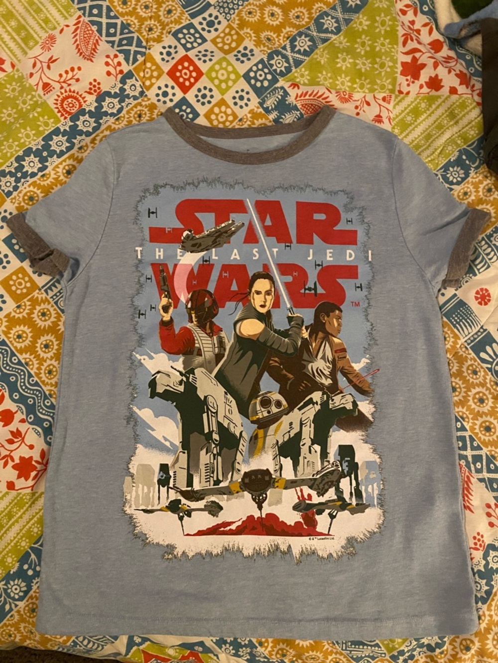 Disney Star Wars The Last Jedi Short Sleeve Tee - XS kind of fits like vintage t